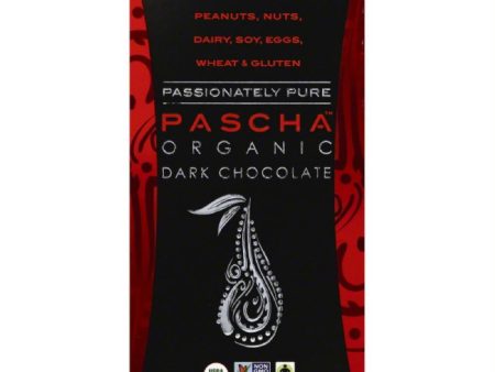 Pascha 70% Cacao Organic Dark Chocolate, 3.5 Oz (Pack of 10) on Sale