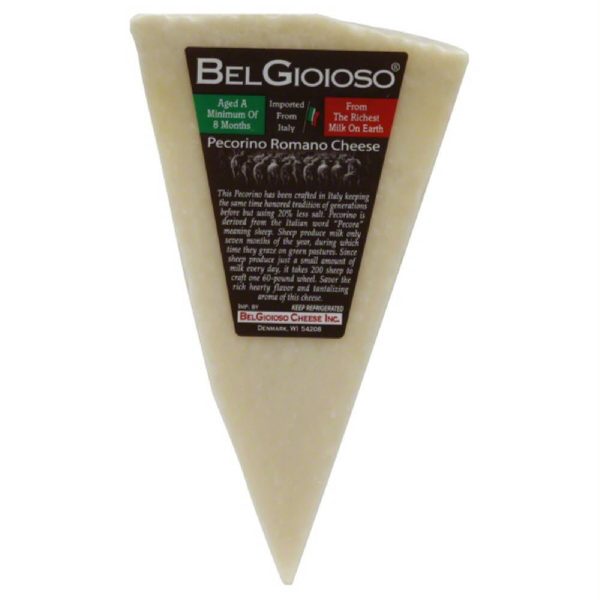 BelGioioso Pecorino Romano Cheese, 8 Oz (Pack of 12) Discount