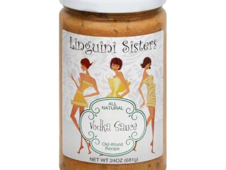 Linguini Sisters Vodka Sauce, 24 Oz (Pack of 6) Sale