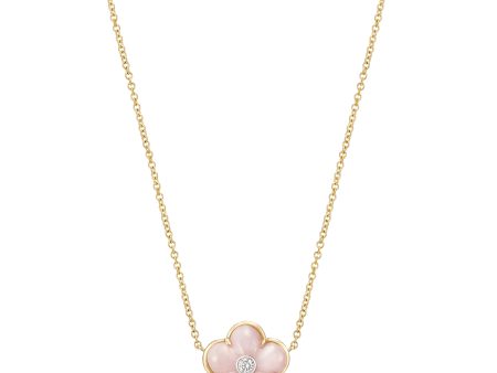 Pink Opal Fiore Pendant Online