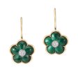 Malachite Fiore Earrings Discount