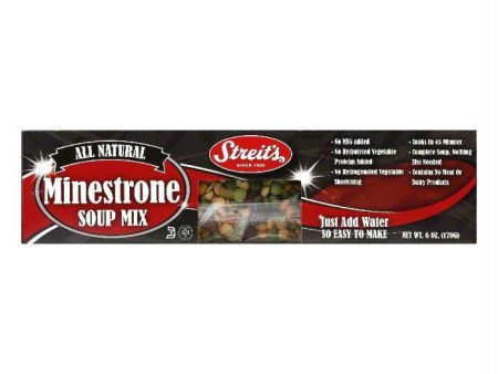 Streits Soup Minestrone, 6 OZ (Pack of 12) Sale