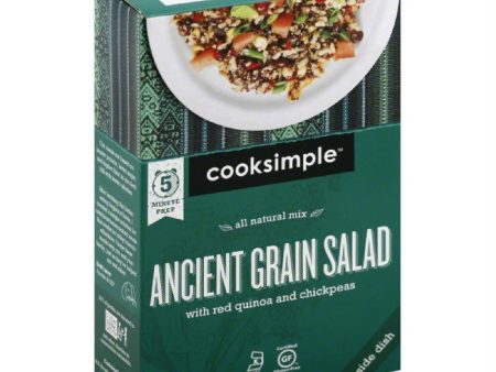 Cooksimple Ancient Grain Salad with Red Quinoa and Chickpeas, 4 Oz (Pack of 6) Online Hot Sale