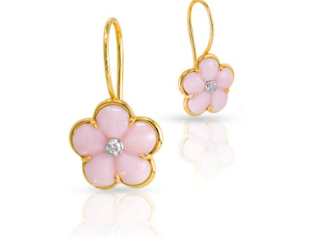 Pink Fiore Earrings Online