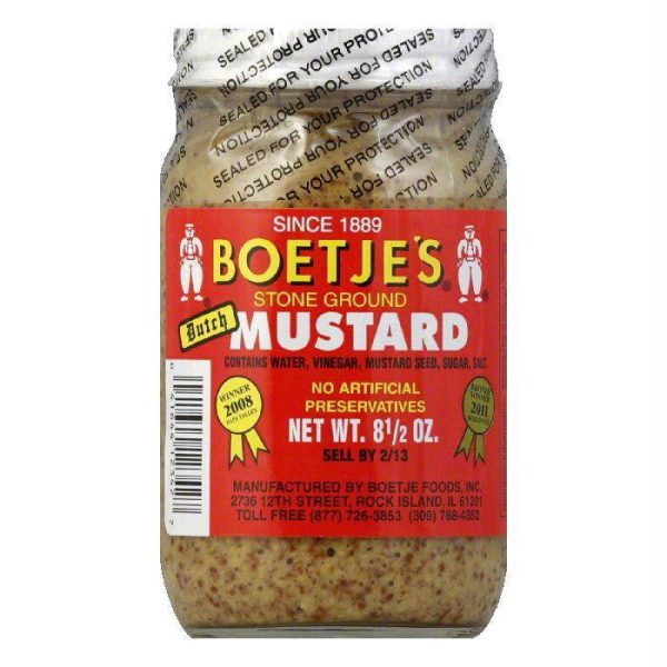 Boetje Dutch Mustard, 8.5 OZ (Pack of 12) on Sale