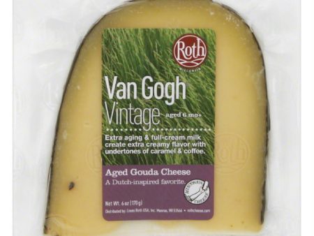 Roth Van Gogh Vintage Gouda Aged Cheese, 6 Oz (Pack of 12) Discount