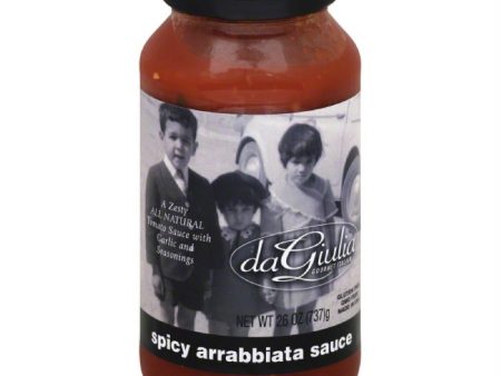 daGiulia Spicy Arrabbiata Sauce, 26 Oz (Pack of 12) Cheap