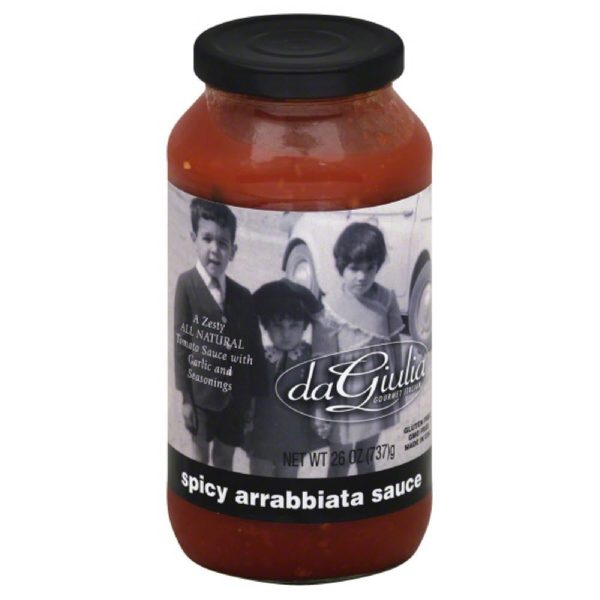 daGiulia Spicy Arrabbiata Sauce, 26 Oz (Pack of 12) Cheap