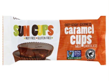 Sun Cups Caramel Cups Milk Chocolate, 1.5 Oz (Pack of 12) Fashion