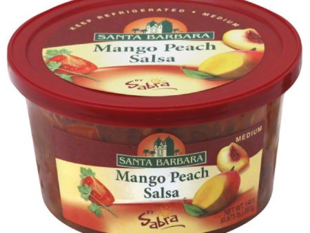 Santa Barbara Medium Mango Peach Salsa, 14 Oz (Pack of 6) on Sale