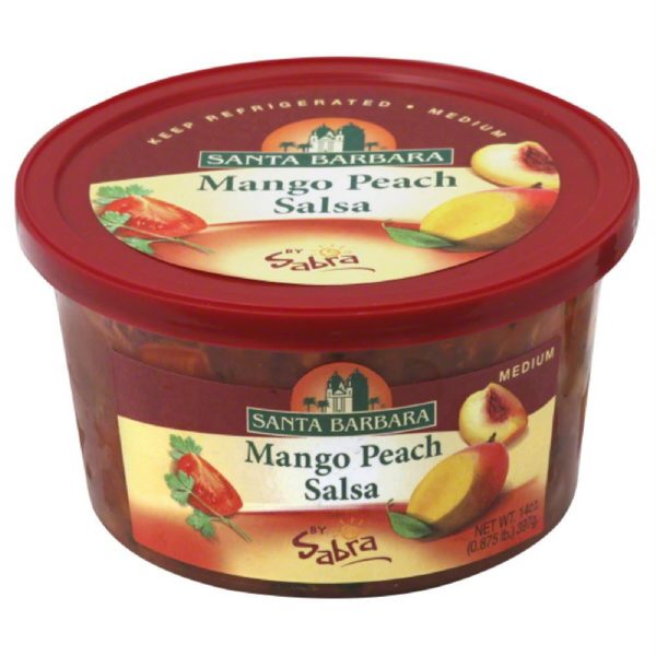 Santa Barbara Medium Mango Peach Salsa, 14 Oz (Pack of 6) on Sale