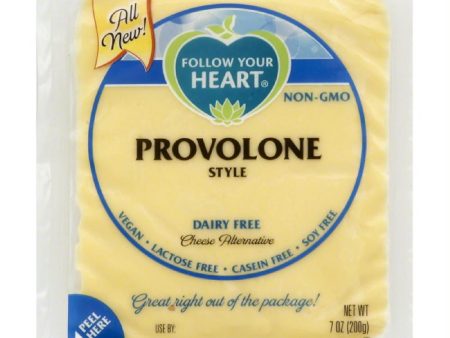 Follow Your Heart Provolone Style Dairy Free Cheese Alternative, 7 Oz (Pack of 13) on Sale