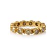 Fancy Brown Diamond Eternity Band For Cheap