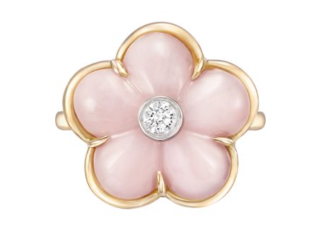 Fiore Pink Opal Ring Online Sale