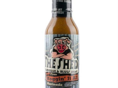 The Shed BBQ Hoggin It All Marinade, 13.5 OZ (Pack of 6) Hot on Sale