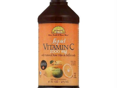 Dynamic Health Natural Citrus Flavor Liquid 1000 mg Vitamin C, 16 OZ Cheap