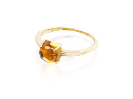 Citrine Cabochon Ring Online now