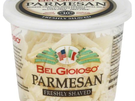 BelGioioso Parmesan Freshly Shaved Cheese, 5 Oz (Pack of 12) Hot on Sale