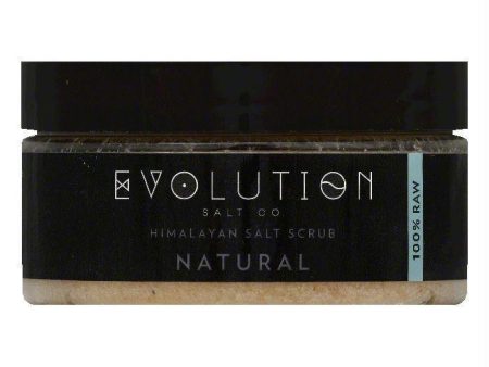 Evolution Salt Natural Himalayan Salt Scrub, 12 OZ Fashion