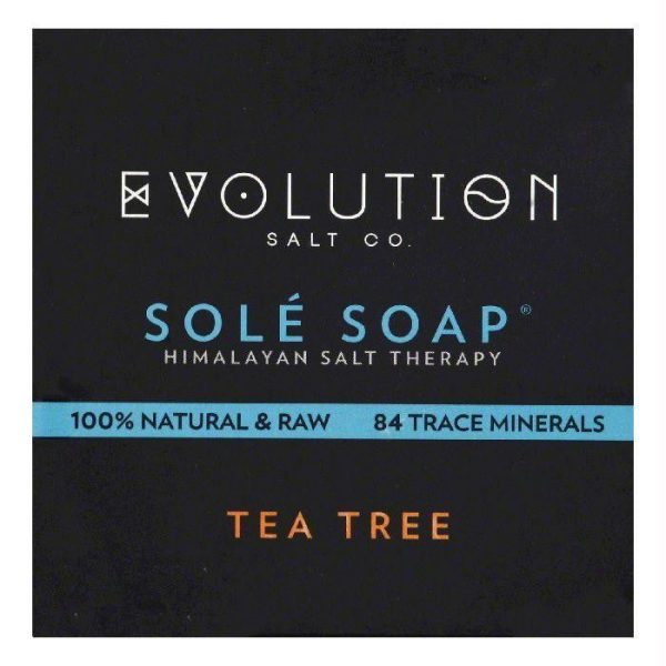 Evolution Salt Tea Tree Sole Soap, 4.5 OZ Online now