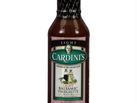 Cardini s Light Balsamic Vinaigrette Dressing 12 fl. Oz   (Pack of 6) For Discount