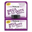 TwinLab Tablets 5000 mcg Mega B-12 Dots, 30 ea For Sale