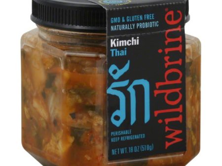 Wildbrine Thai Kimchi, 18 Oz (Pack of 6) For Sale