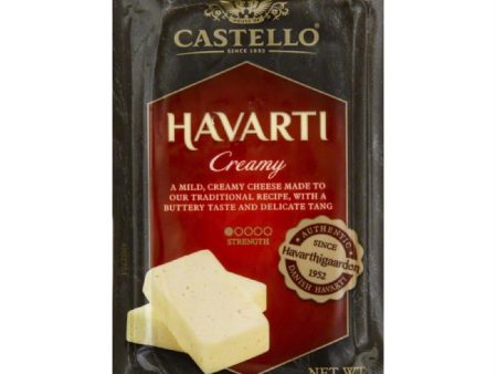 Castello Creamy Havarti Cheese, 8 Oz (Pack of 12) Fashion