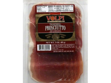 Volpi Dry-Cured Prosciutto, 3 Oz (Pack of 12) For Cheap