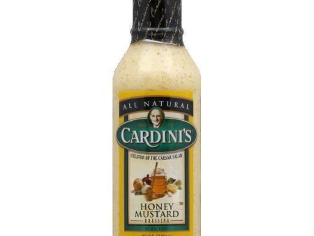 Cardini Honey Mustard Dressing, 12 OZ (Pack of 6) Discount