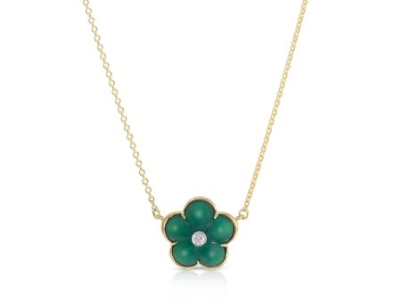 Green Fiore Pendant Hot on Sale