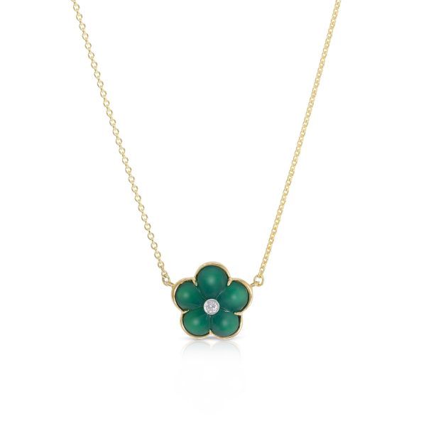 Green Fiore Pendant Hot on Sale