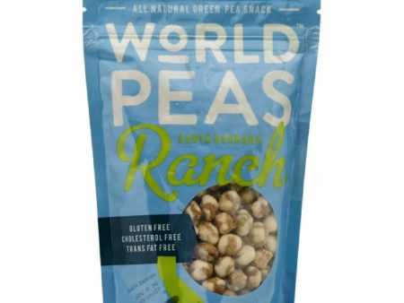 World Peas Santa Barbara Ranch Green Pea Snack, 5.3 Oz (Pack of 6) Hot on Sale