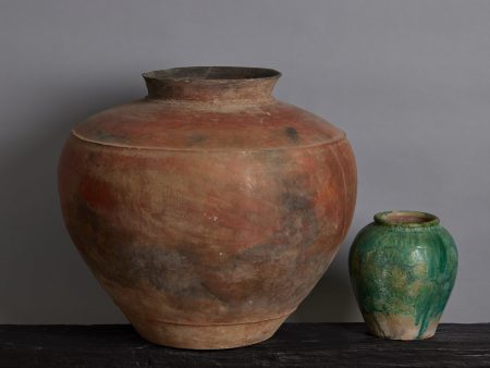 17th Century Majaphit Storage Jar from Jakarta Supply