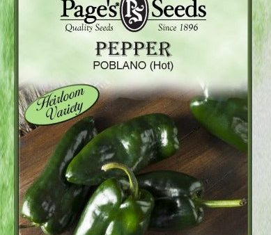 Pepper - Poblano ( Hot) Discount