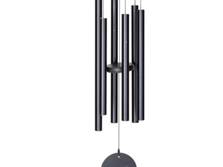 Black Wind Chime - Corinthian Bells Rotary by Wind River For Cheap