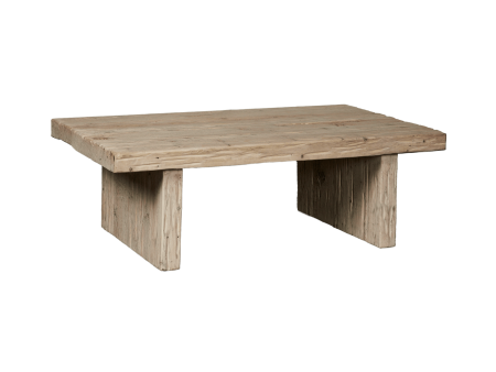 Elm Coffee Table - Bleached For Sale