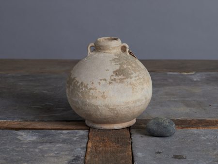 14th Century Sawankhalok Shipwreck Storage Bottle For Sale