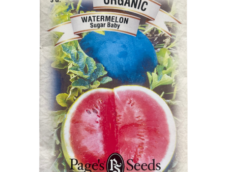 Organic Watermelon - Sugar Baby Seeds Supply