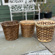 Wicker Basket Planter Online