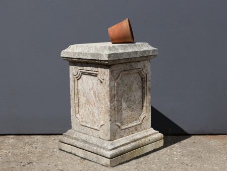 Large French Marble Sculpture Base For Sale