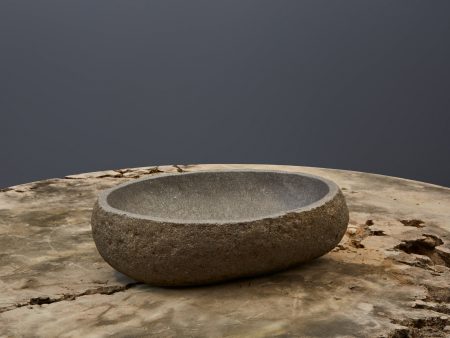 Small Natural Carved Sink from Java Cheap