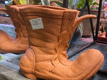 Terracotta Boot Planter on Sale