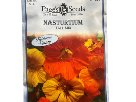 Nasturtium - Tall Mix Seeds For Cheap