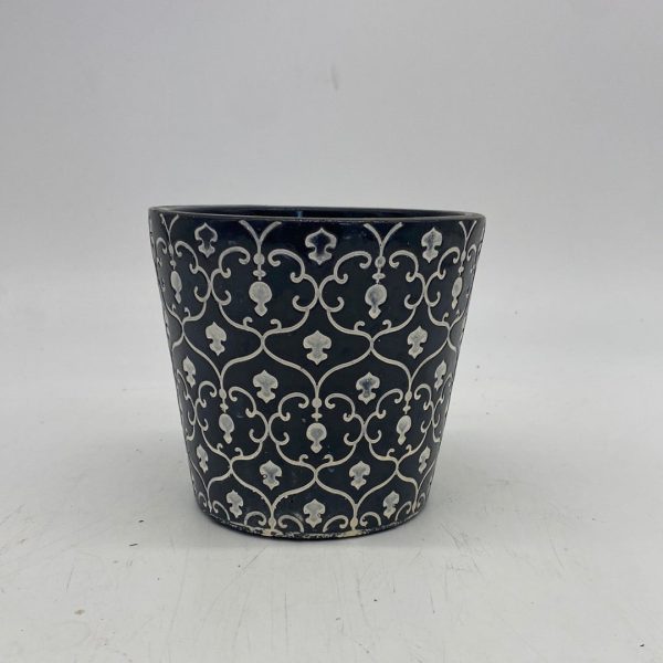 Black Motif Pots Online