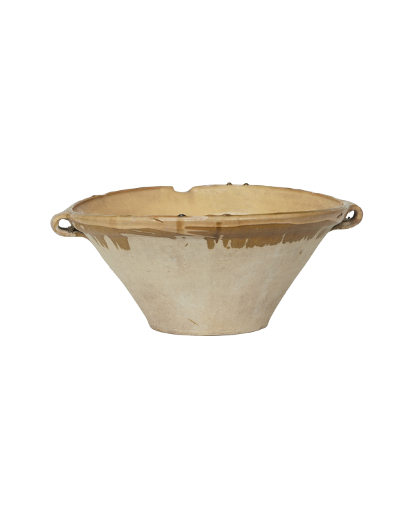 Serving Bowl - Yellow Ochre Glaze Fashion