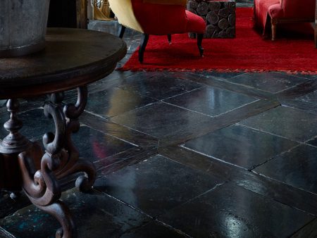 17th & 18th Century Belgian Blue Stone Floor Online Sale