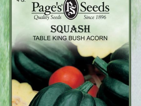 Squash, Table King Acorn Bush Online Hot Sale