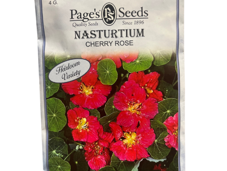 Nasturtium - Cherry Rose Seeds Sale