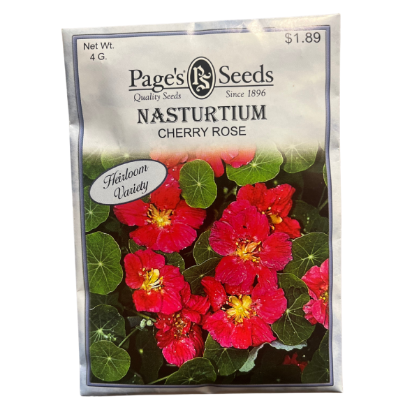 Nasturtium - Cherry Rose Seeds Sale